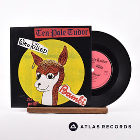Tenpole Tudor Who Killed Bambi 7" Vinyl Record - Front Cover & Record