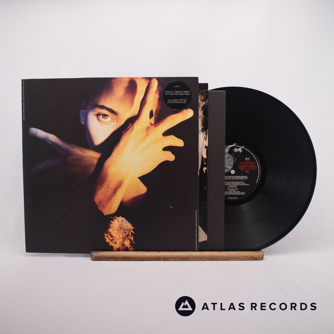 Terence Trent D'Arby Terence Trent D'Arby's Neither Fish Nor Flesh: A Soundtrack Of Love, Faith, Hope And Destruction LP Vinyl Record - Front Cover & Record