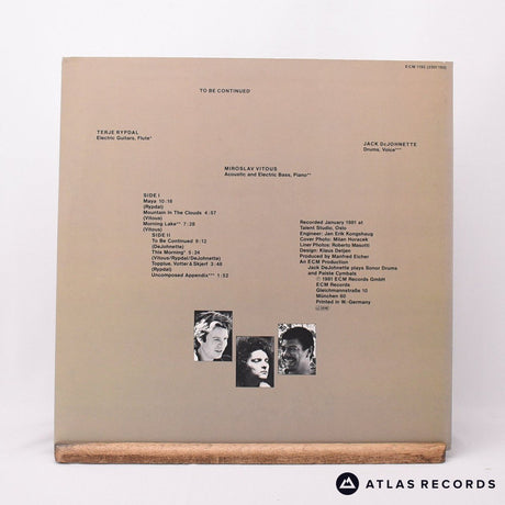 Terje Rypdal - To Be Continued - S1 S2 LP Vinyl Record - EX/EX