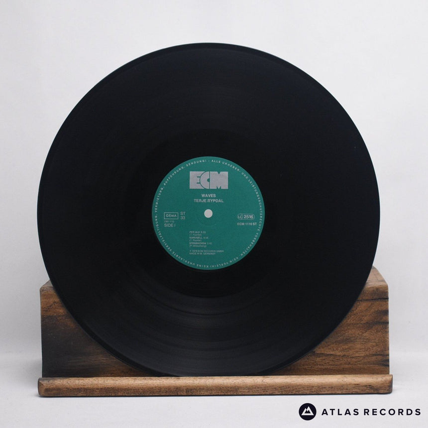 Terje Rypdal - Waves - Textured Sleeve LP Vinyl Record - VG+/VG+