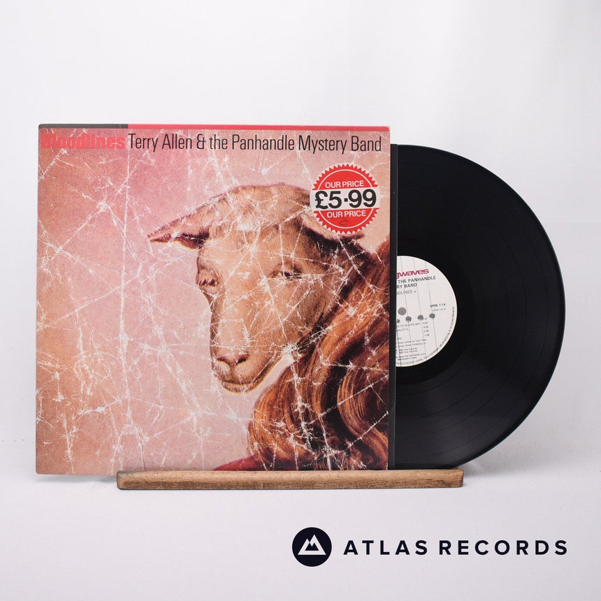 Terry Allen & The Panhandle Mystery Band - Bloodlines - LP Vinyl Record - VG+/EX