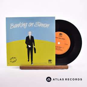 Terry And Gerry Banking On Simon 7" Vinyl Record - Front Cover & Record