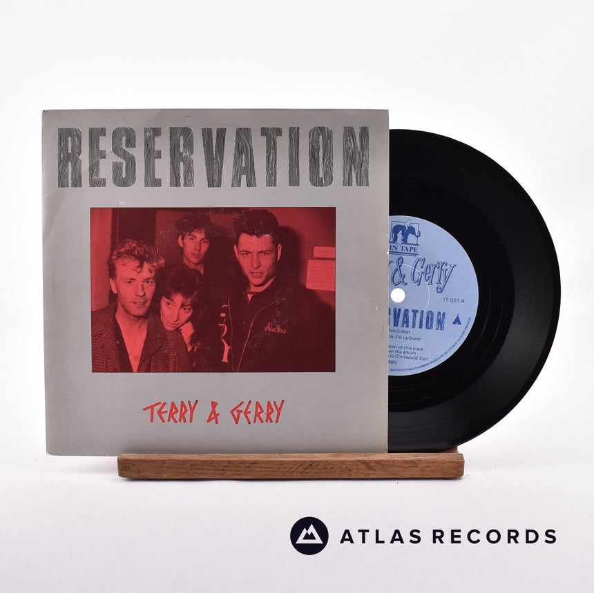 Terry And Gerry Reservation 7" Vinyl Record - Front Cover & Record