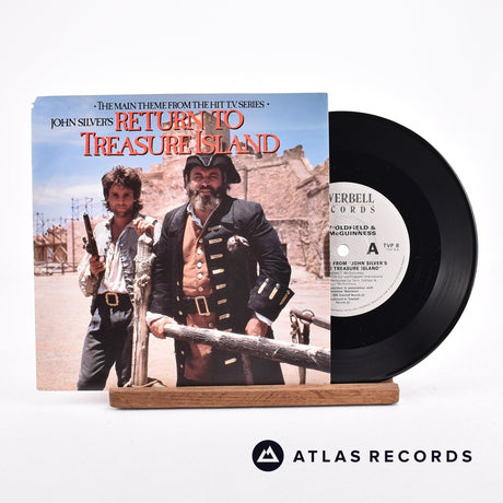Terry Oldfield The Main Theme From The Hit T.V. Series John Silver's Return To Treasure Island 7" Vinyl Record - Front Cover & Record
