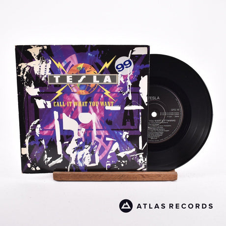 Tesla Call It What You Want 7" Vinyl Record - Front Cover & Record