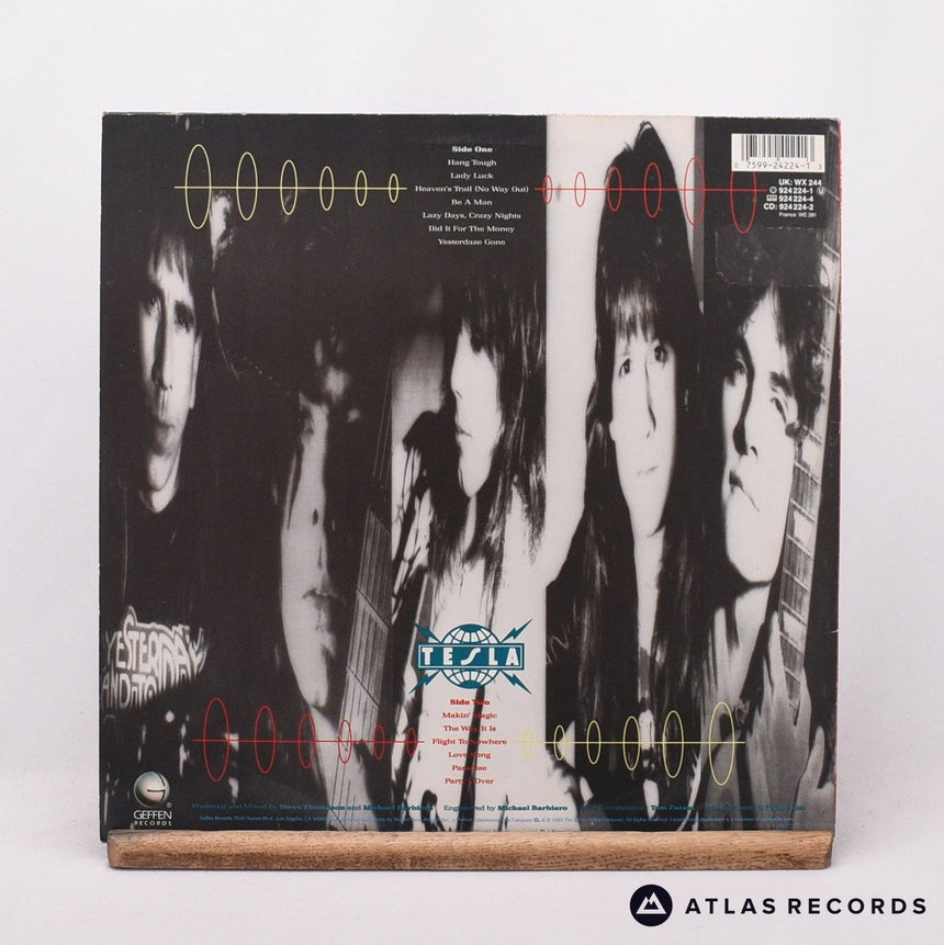 Tesla - The Great Radio Controversy - 1-A 1-B LP Vinyl Record - VG+/VG+