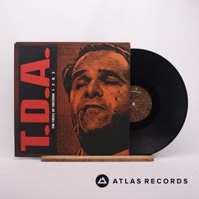 Test Dept. The Faces Of Freedom 1 2 & 3 12" Vinyl Record - Front Cover & Record