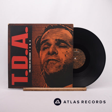 Test Dept. The Faces Of Freedom 1 2 & 3 12" Vinyl Record - Front Cover & Record