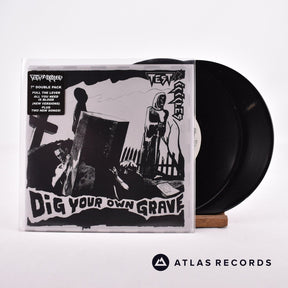 Test Icicles Dig Your Own Grave 2 x 7" Vinyl Record - Front Cover & Record