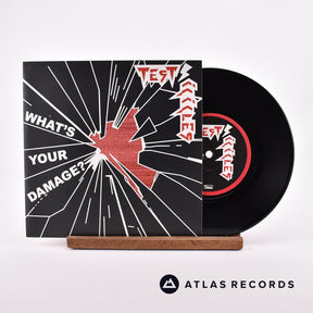 Test Icicles What's Your Damage? 7" Vinyl Record - Front Cover & Record