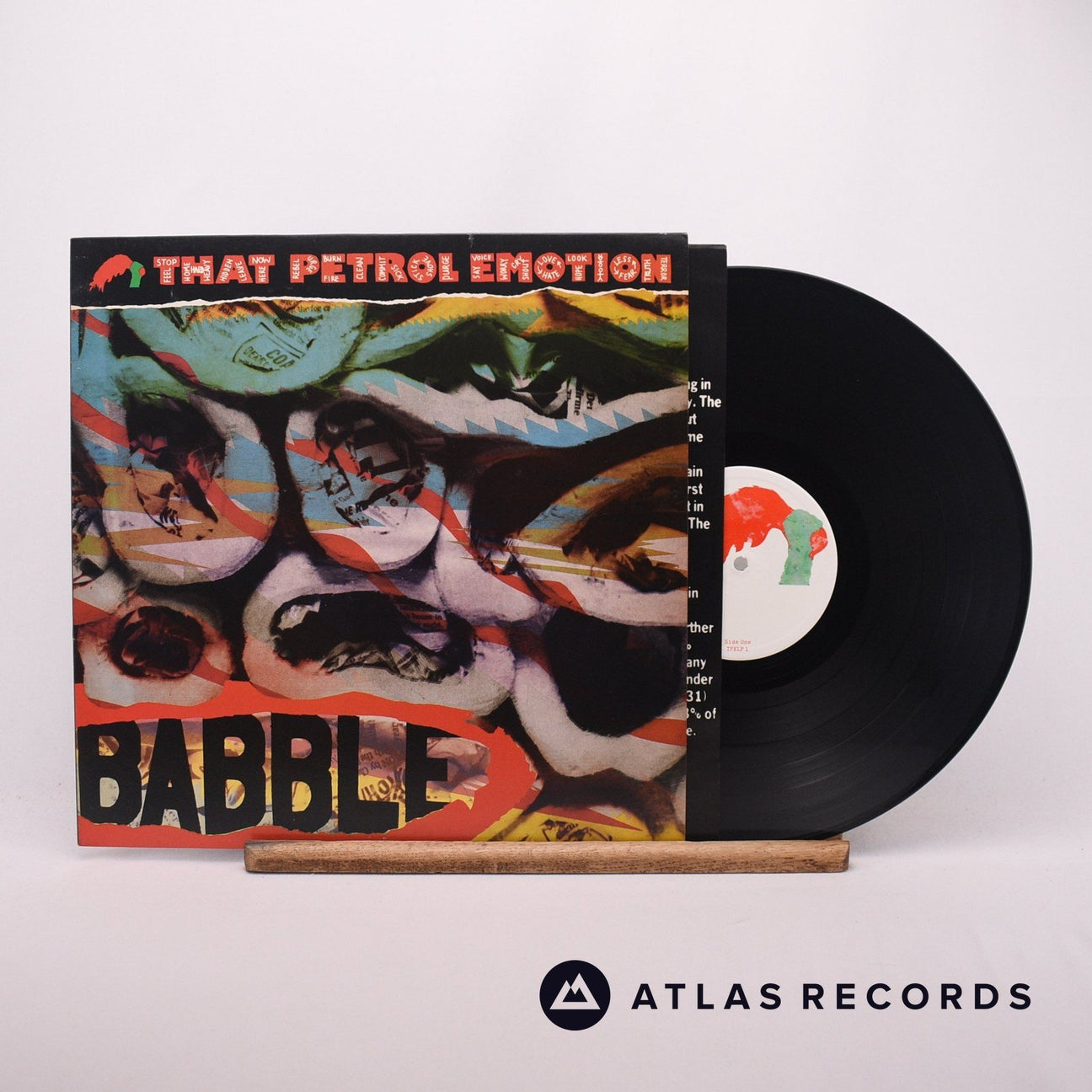 That Petrol Emotion Babble LP Vinyl Record - Front Cover & Record