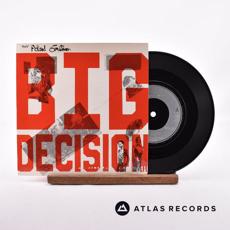 That Petrol Emotion Big Decision 7" Vinyl Record - Front Cover & Record