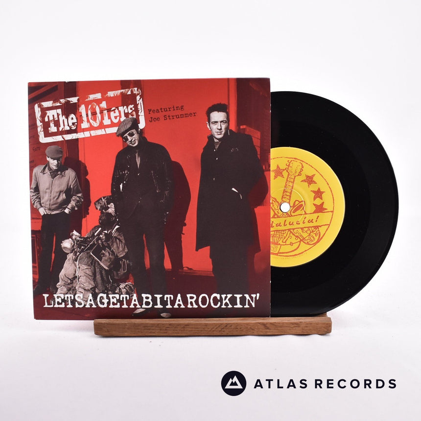The 101'ers Letsagetabitarockin' 7" Vinyl Record - Front Cover & Record