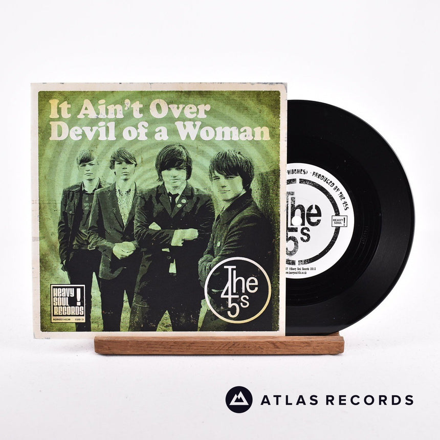 The 45s It Ain't Over 7" Vinyl Record - Front Cover & Record