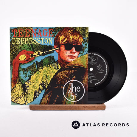 The 45s Teenage Depression 7" Vinyl Record - Front Cover & Record