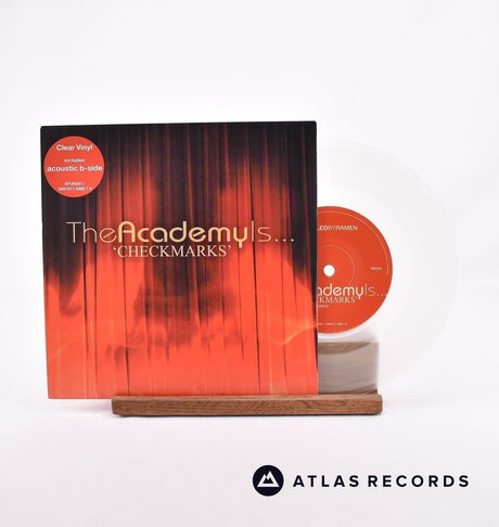 The Academy Is... Checkmarks 7" Vinyl Record - Front Cover & Record