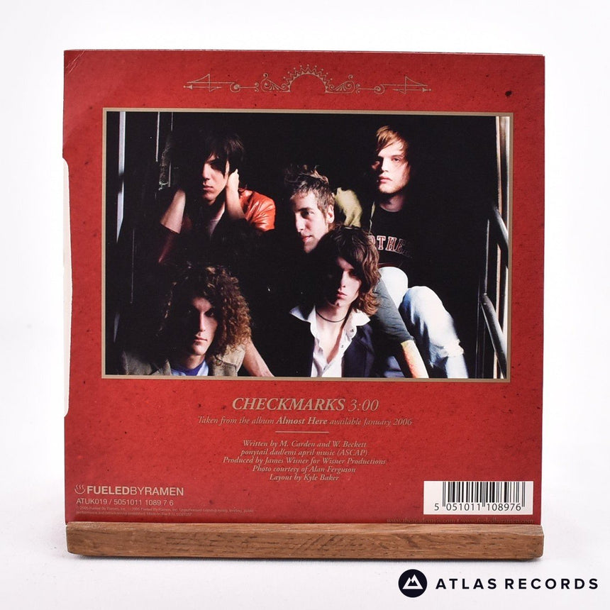 The Academy Is... - Checkmarks - Single-Sided 7" Vinyl Record - NM/NM