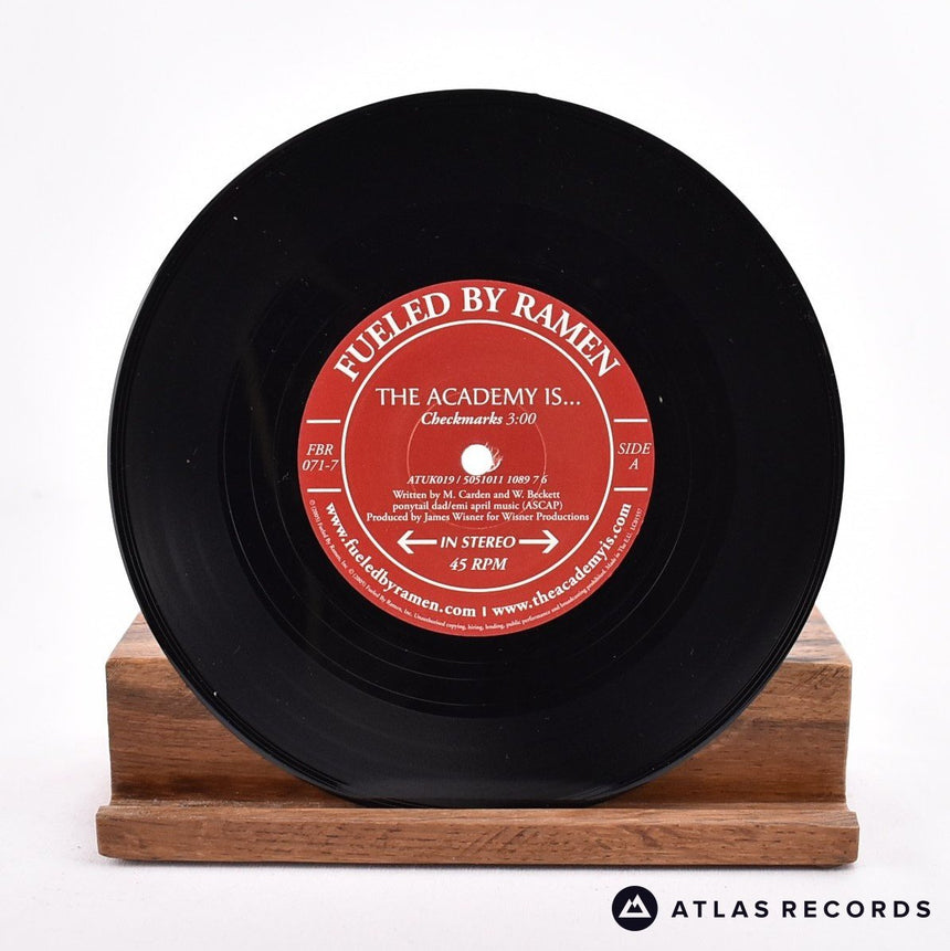The Academy Is... - Checkmarks - Single-Sided 7" Vinyl Record - NM/NM