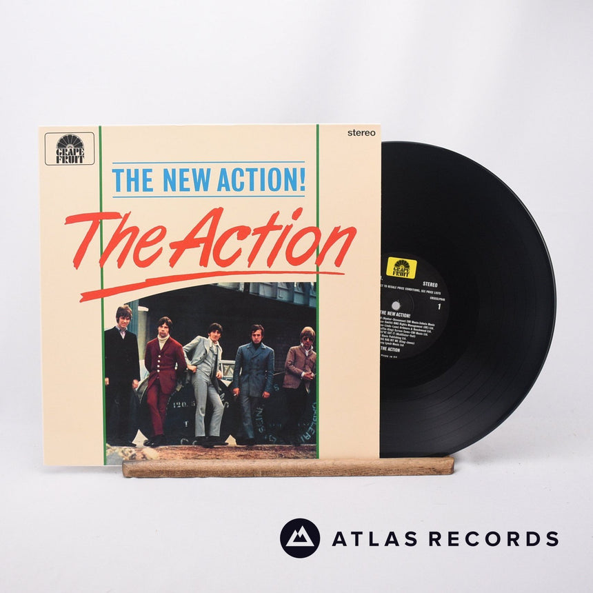 The Action The New Action! LP Vinyl Record - Front Cover & Record