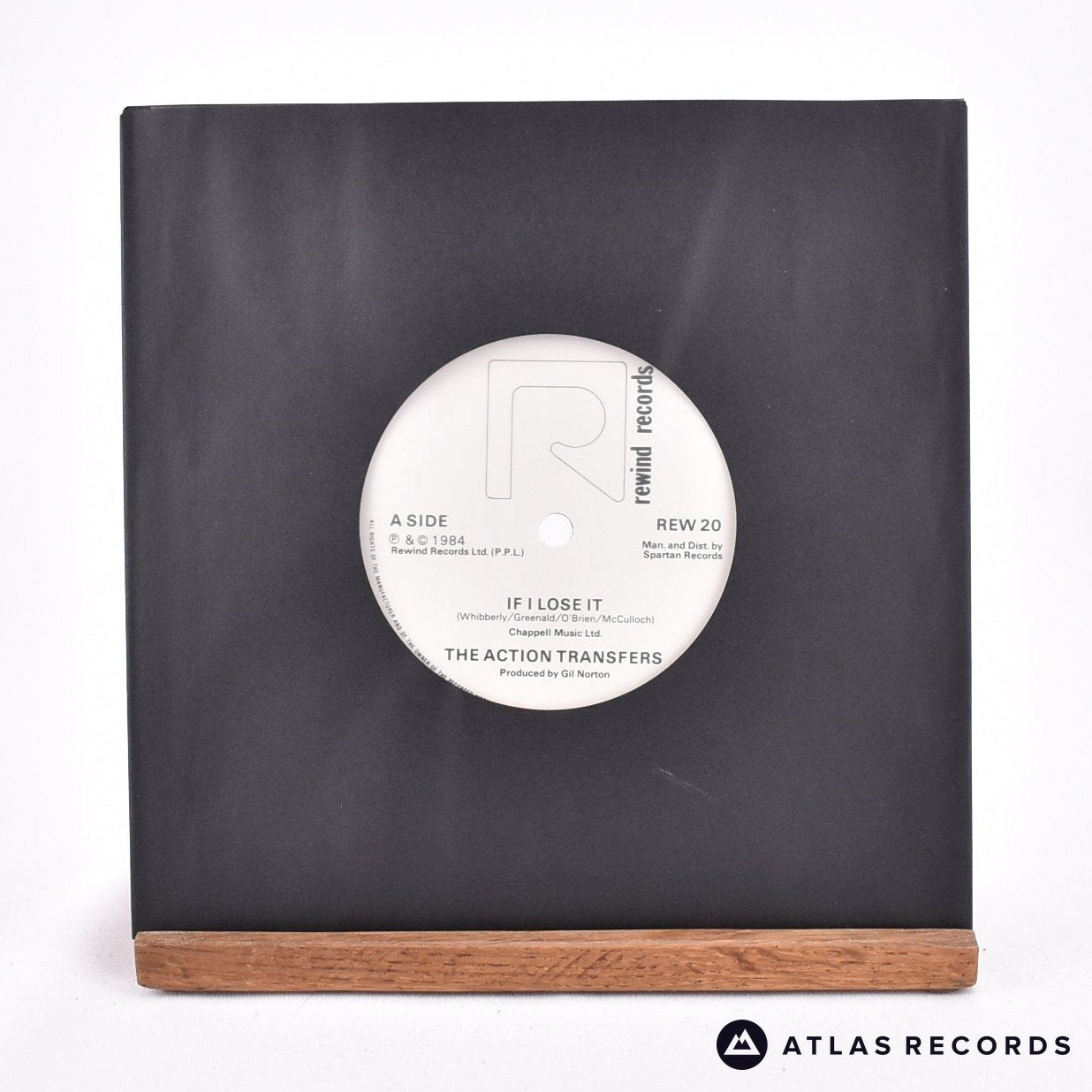 The Action Transfers If I Lose It 7" Vinyl Record - In Sleeve