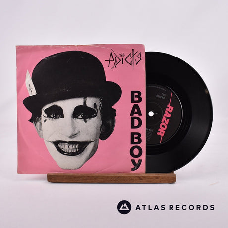 The Adicts Bad Boy 7" Vinyl Record - Front Cover & Record