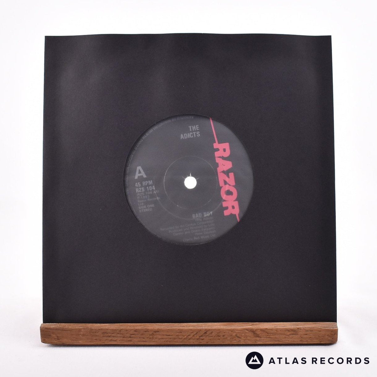 The Adicts Bad Boy 7" Vinyl Record - In Sleeve