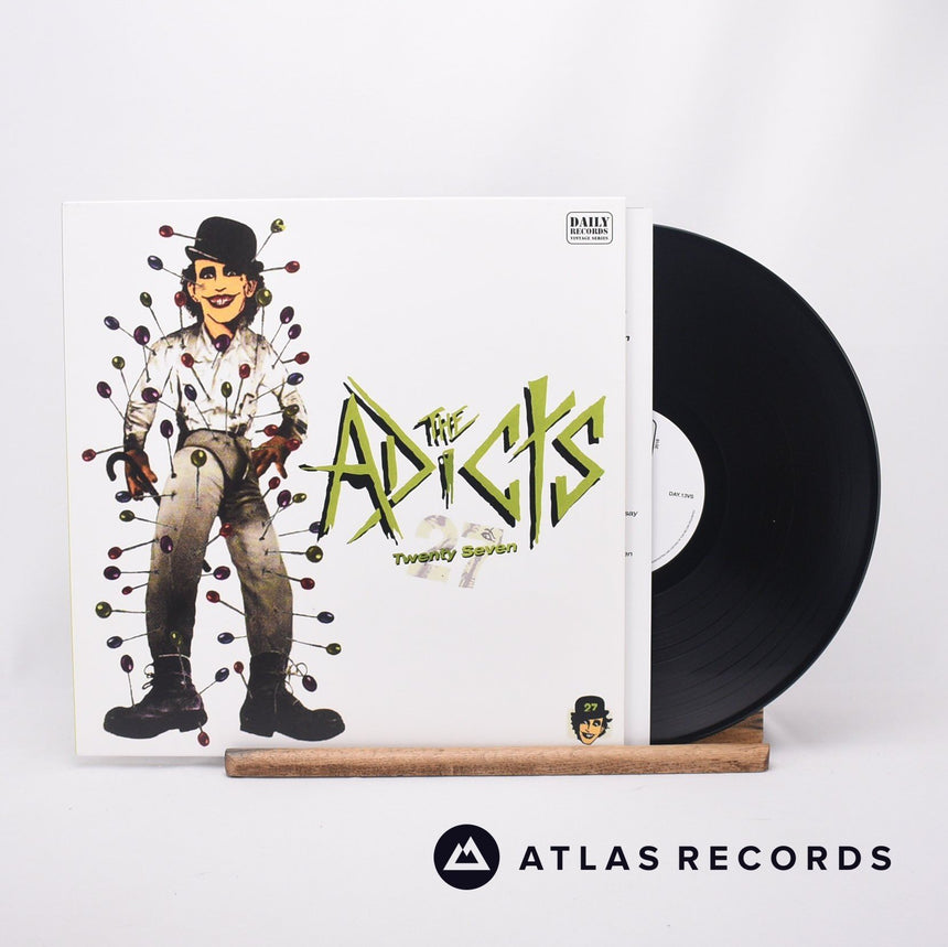 The Adicts Twenty Seven LP Vinyl Record - Front Cover & Record
