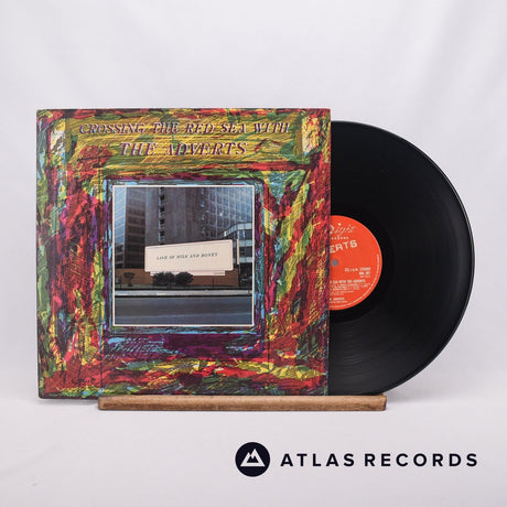 The Adverts Crossing The Red Sea With The Adverts LP Vinyl Record - Front Cover & Record