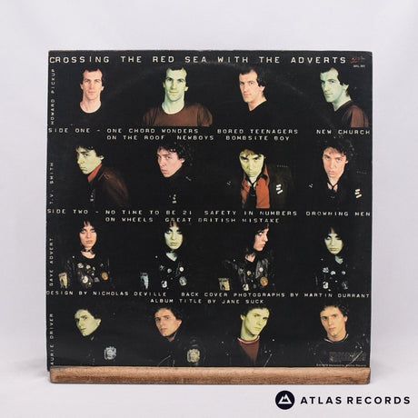 The Adverts - Crossing The Red Sea With The Adverts - LP Vinyl Record - VG+/VG+