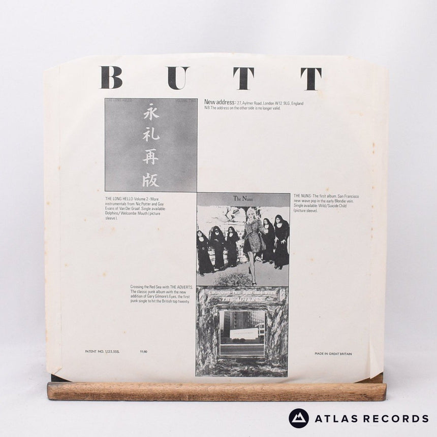 The Adverts - Crossing The Red Sea With The Adverts - LP Vinyl Record - EX/EX