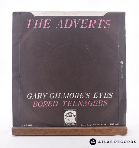 The Adverts - Gary Gilmore's Eyes / Bored Teenagers - 7" Vinyl Record - EX/EX