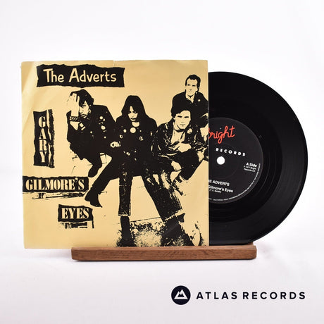 The Adverts Gary Gilmore's Eyes 7" Vinyl Record - Front Cover & Record