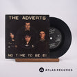 The Adverts No Time To Be 21 7" Vinyl Record - Front Cover & Record