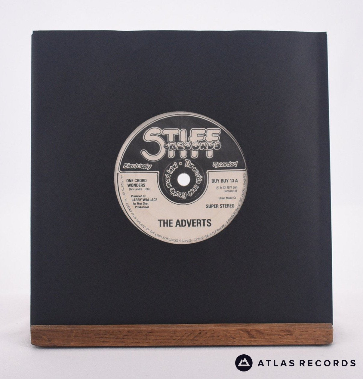 The Adverts One Chord Wonders 7" Vinyl Record - In Sleeve