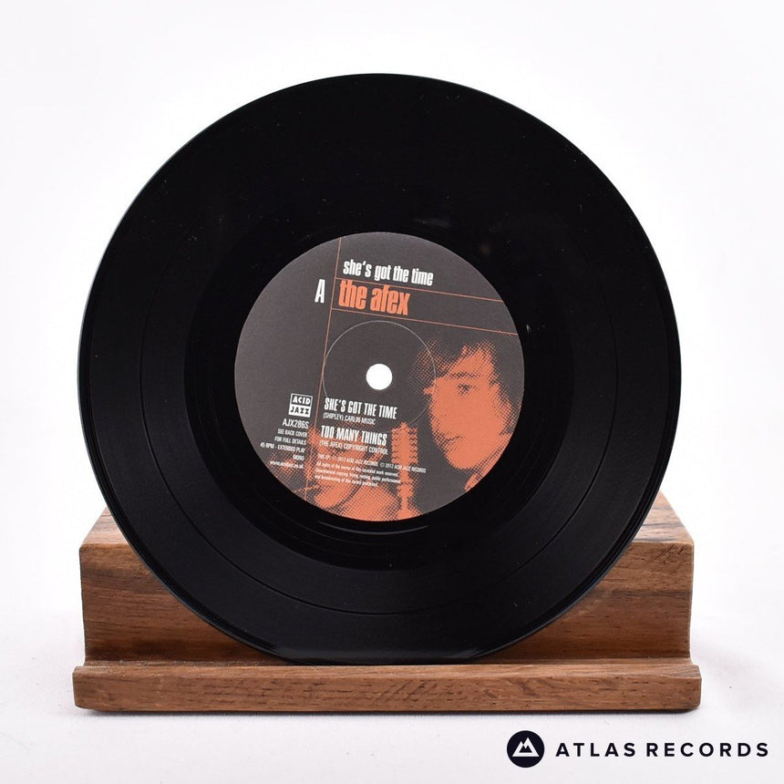 The Afex - She's Got The Time - Mono 7" EP Vinyl Record - NM/EX