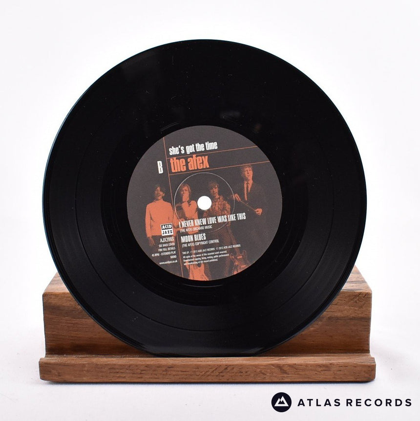 The Afex - She's Got The Time - Mono 7" EP Vinyl Record - NM/EX
