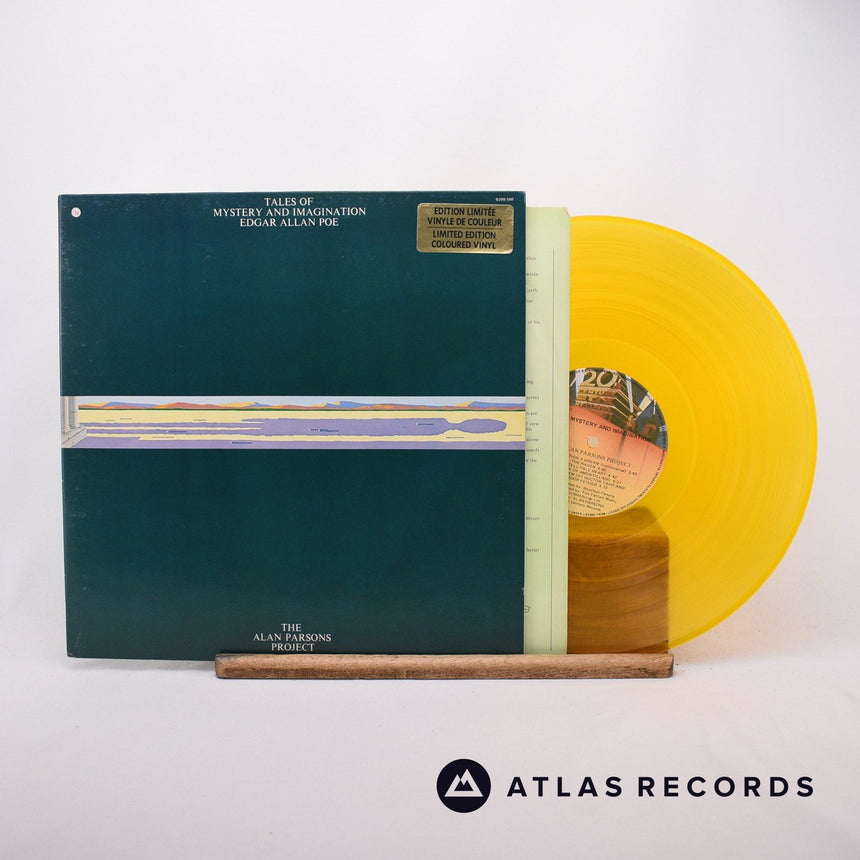 The Alan Parsons Project Tales Of Mystery And Imagination LP Vinyl Record - Front Cover & Record