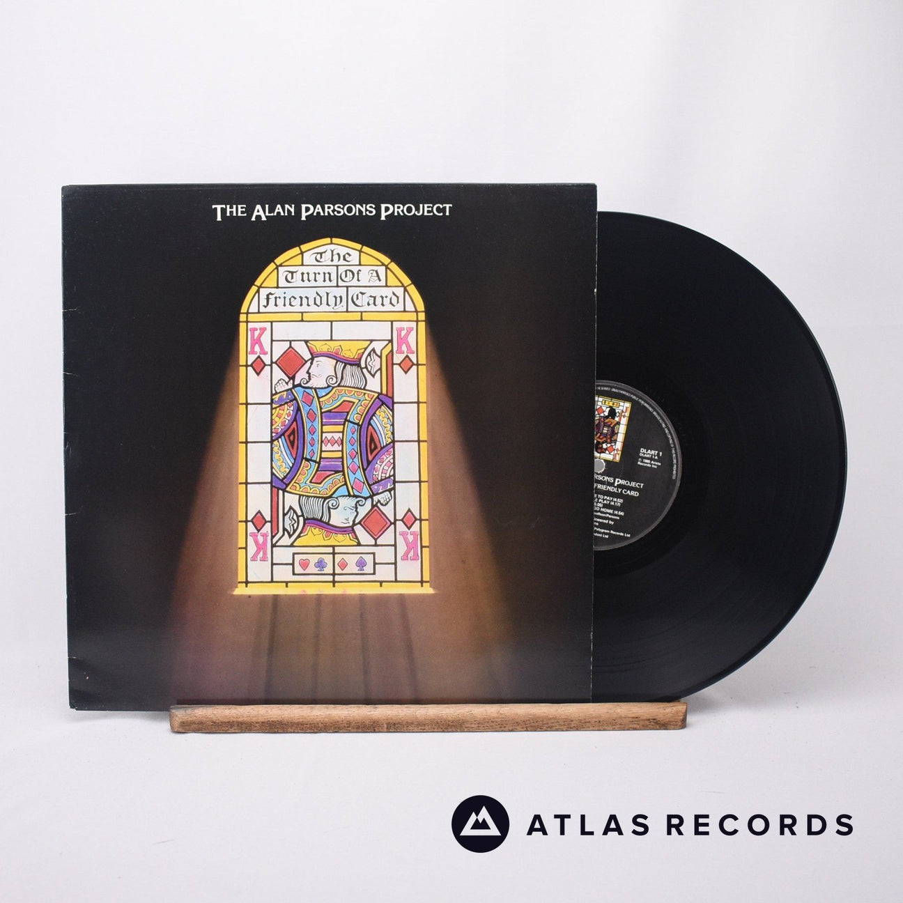 The Alan Parsons Project The Turn Of A Friendly Card LP Vinyl Record - Front Cover & Record