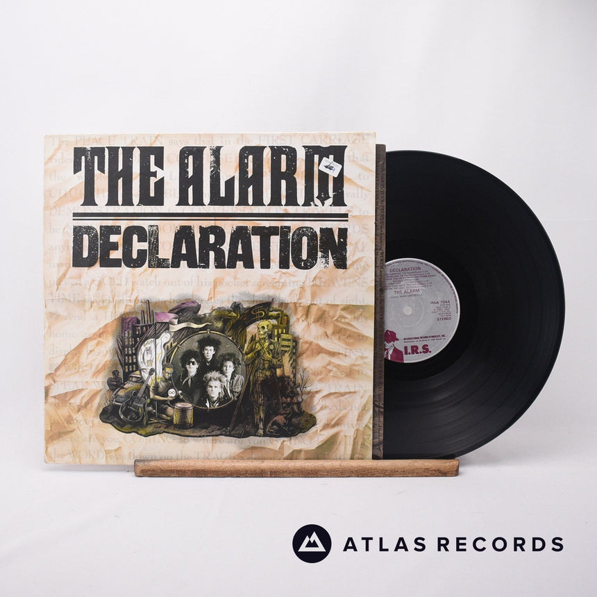 The Alarm Declaration LP Vinyl Record - Front Cover & Record