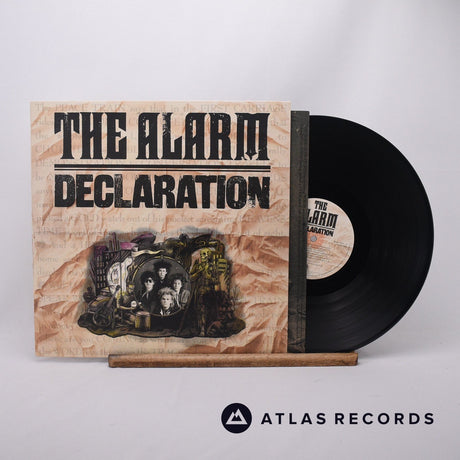 The Alarm Declaration LP Vinyl Record - Front Cover & Record