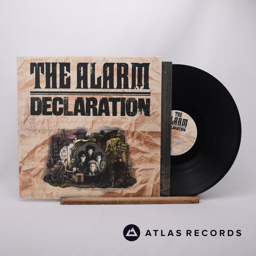 The Alarm Declaration LP Vinyl Record - Front Cover & Record