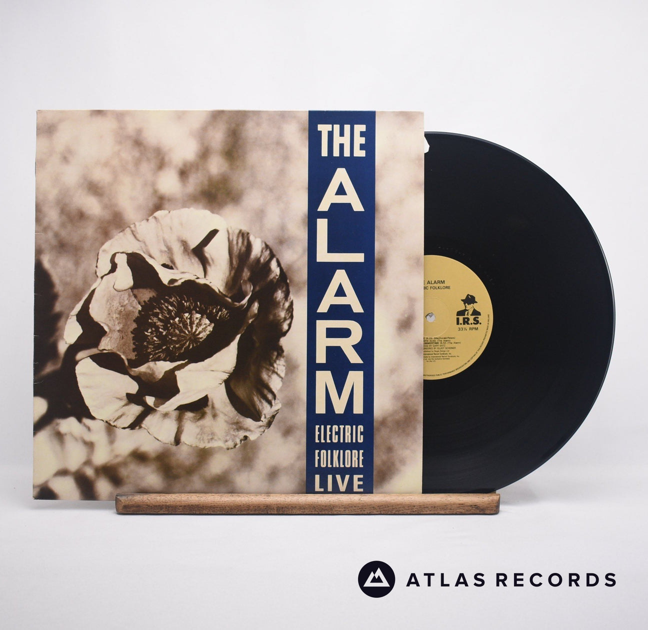 The Alarm Electric Folklore Live LP Vinyl Record - Front Cover & Record