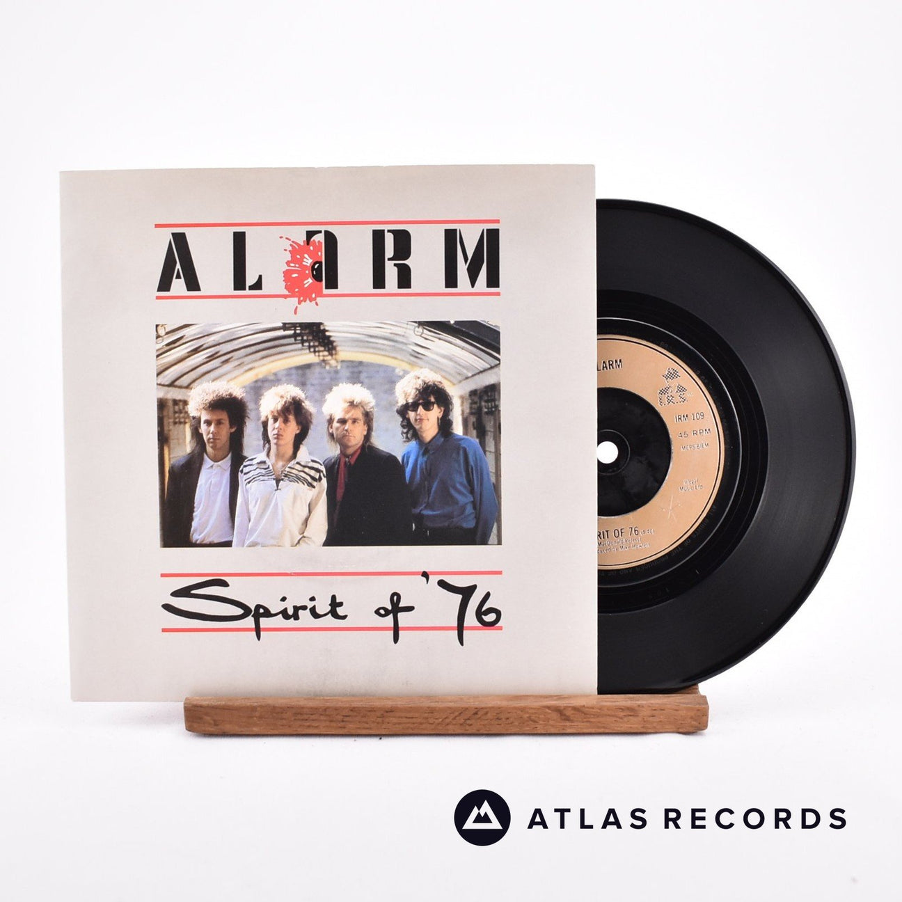 The Alarm Spirit Of '76 7" Vinyl Record - Front Cover & Record