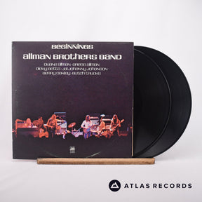 The Allman Brothers Band Beginnings 2 x LP Vinyl Record - Front Cover & Record