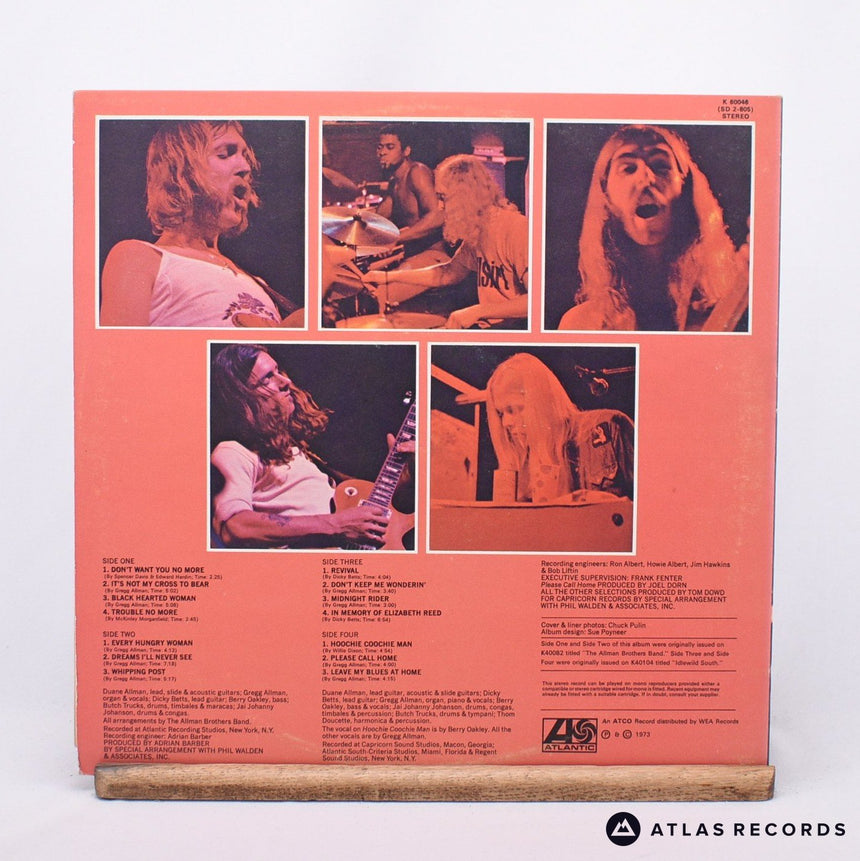 The Allman Brothers Band - Beginnings - A1 B1 C1 D1 2 x LP Vinyl Record - VG+/EX