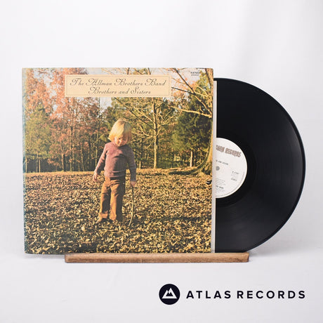 The Allman Brothers Band Brothers And Sisters LP Vinyl Record - Front Cover & Record