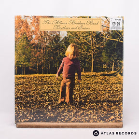 The Allman Brothers Band Brothers And Sisters LP Vinyl Record - Front Cover & Record