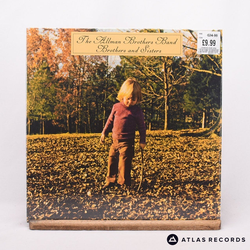 The Allman Brothers Band Brothers And Sisters LP Vinyl Record - Front Cover & Record