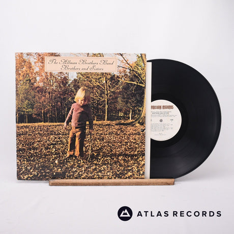The Allman Brothers Band Brothers And Sisters LP Vinyl Record - Front Cover & Record
