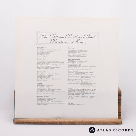 The Allman Brothers Band - Brothers And Sisters - LP Vinyl Record - EX/EX